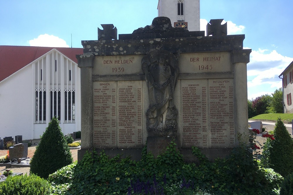 Monument For The Fallen In WW1 And WW2 Bingen #3