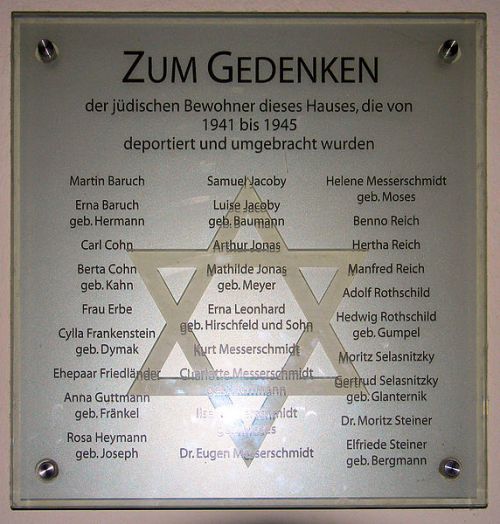 Memorial Jewish Residents #1