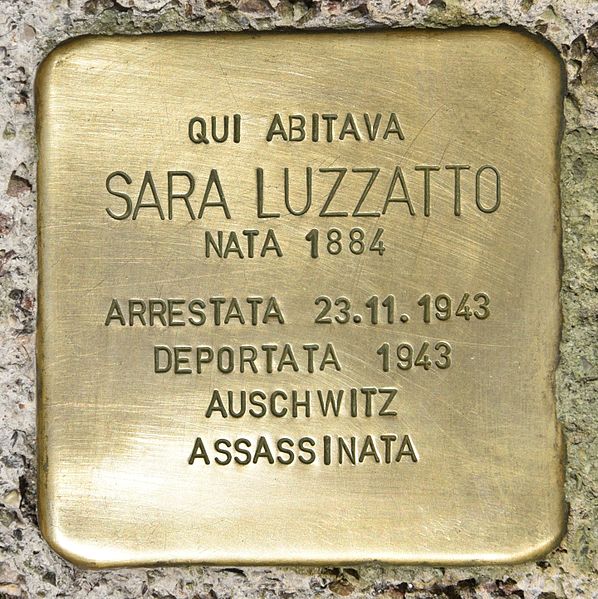 Stolpersteine Via Giuseppe Garibaldi 5 #2