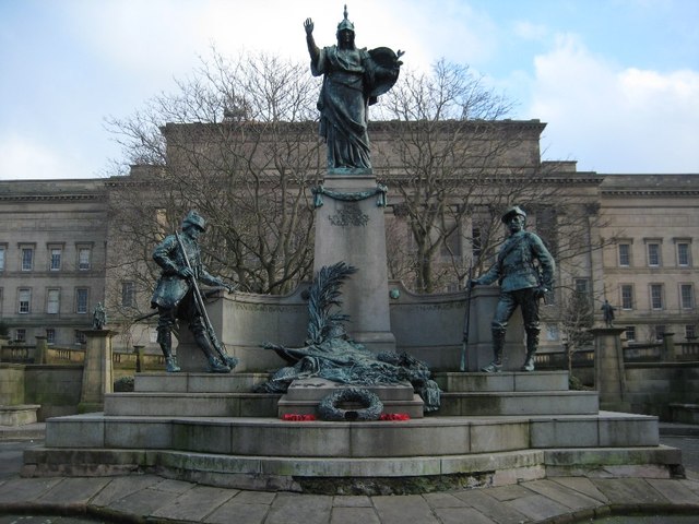 Monument Oorlogen 19e Eeuw Liverpool #1