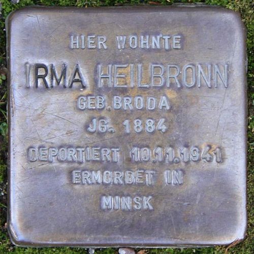 Stolperstein Grfrather Strae 25