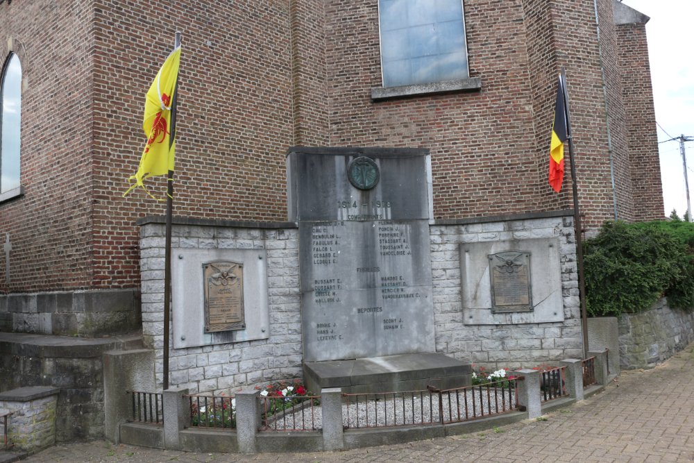 Oorlogsmonument Jemeppe-sur-Sambre #1