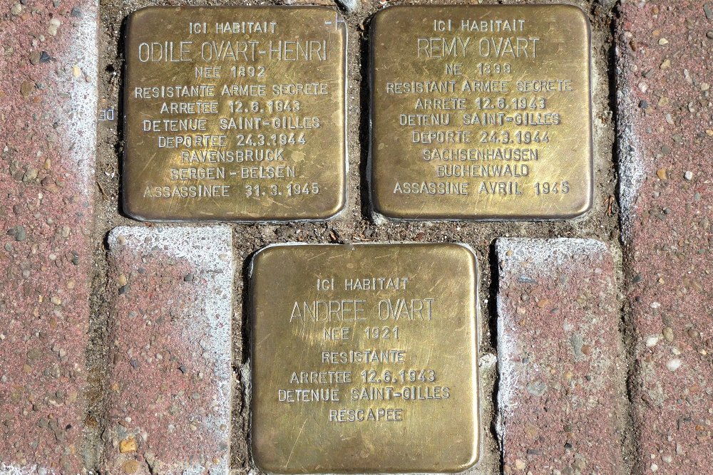 Stolpersteine Andre Fauchillestraat 10 #3