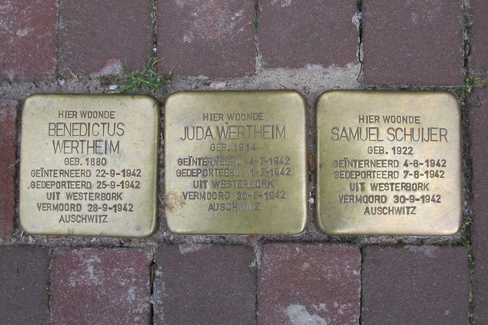 Stolpersteine Nieuwe Amstelstraat voormalig 33 #4