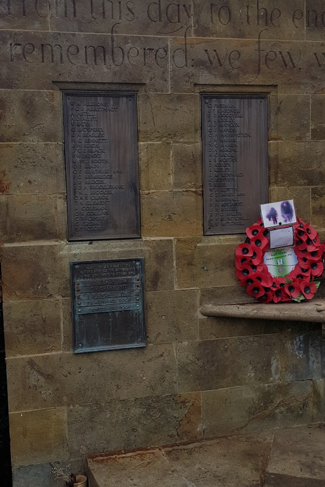 War Memorial Stratford-upon-Avon WW2 #4