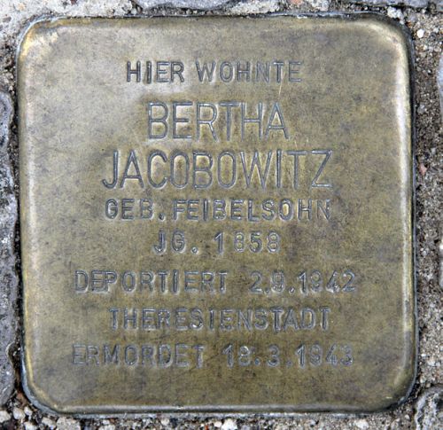 Stolpersteine Sybelstraße 35 #2