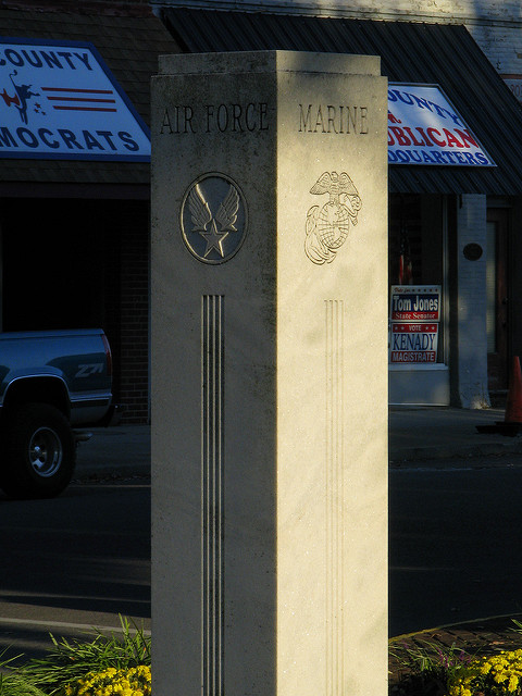 Monument Strijdkrachten Logan County #1