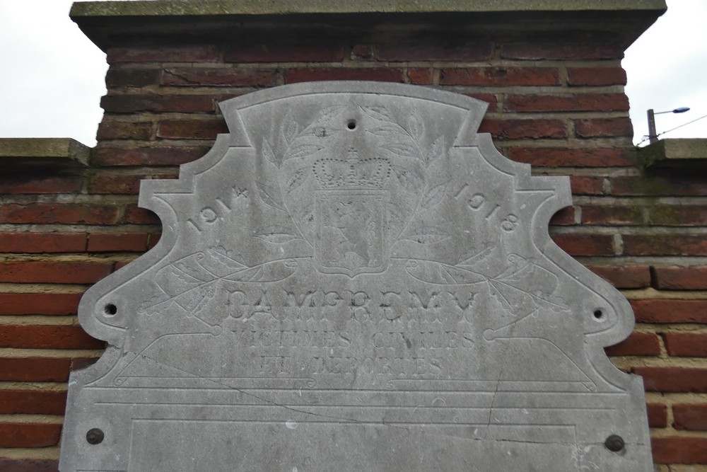 Oorlogsmonument Begraafplaats Dampremy #2