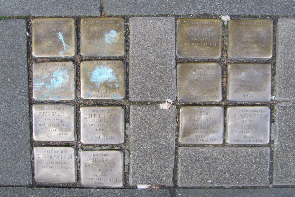 Stolpersteine Mozartstrae 54