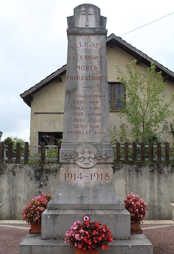 Monument Eerste Wereldoorlog Séligney