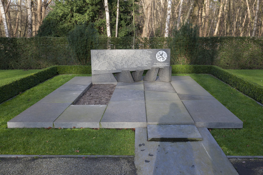 Memorial to the Fallen with an Unknown Grave Location Dutch Military Cemetery Grebbeberg #2
