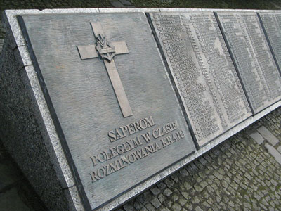 Sappers' Memorial Warsaw #4