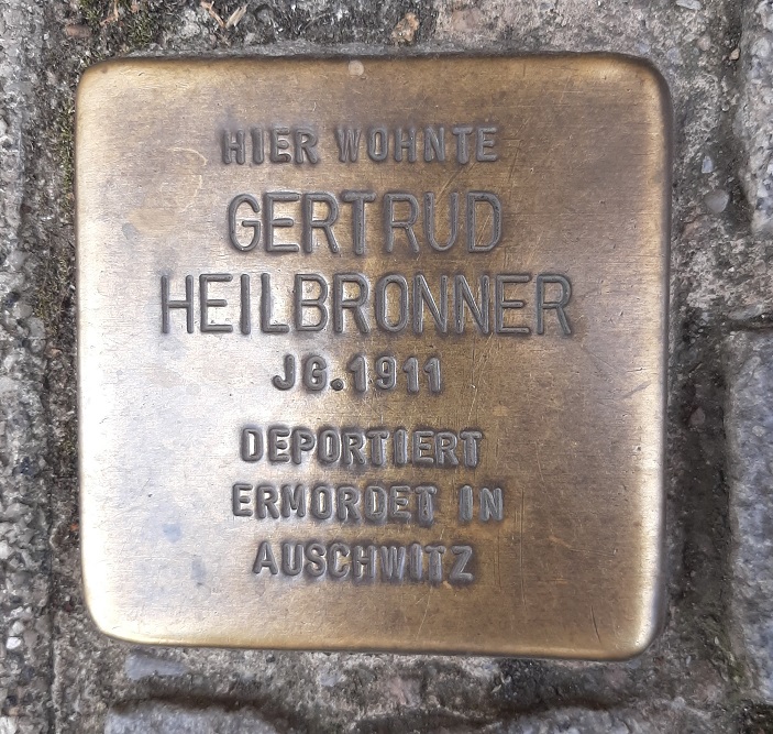 Stolpersteine Johannisstrae 10 #2