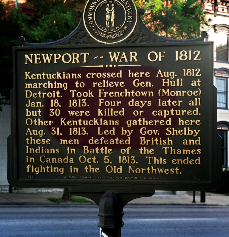 Information Sign Men from Kentucky