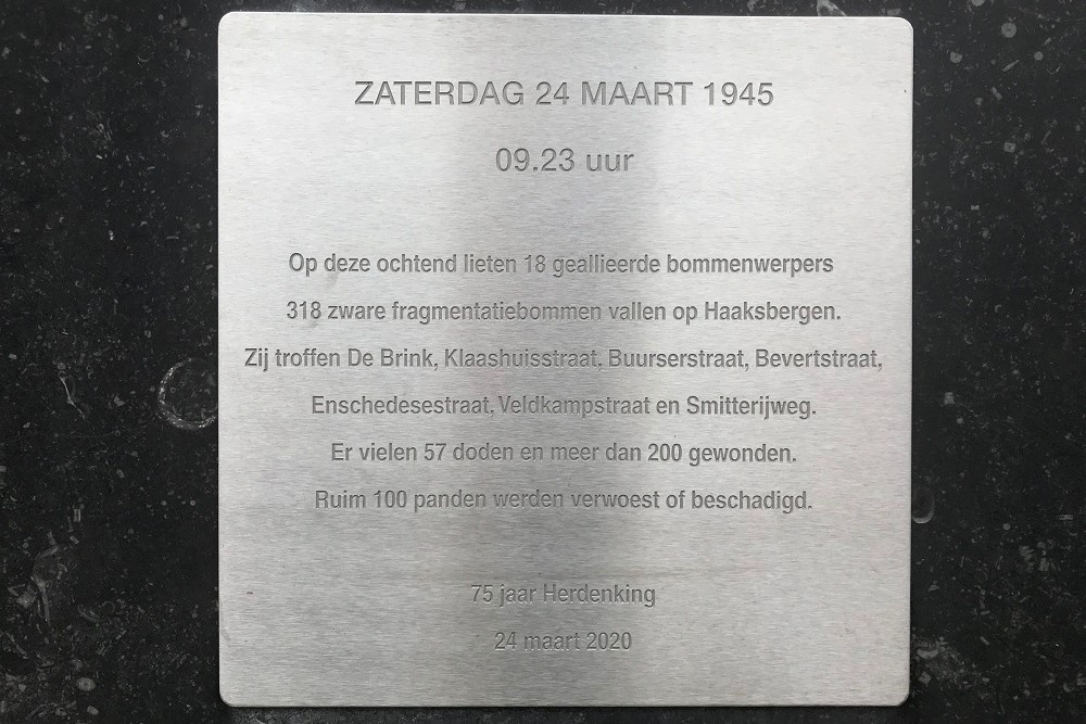 War Monument Air Raid Haaksbergen #2