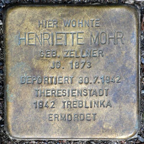 Stolperstein Pestalozzistraße 10 #1