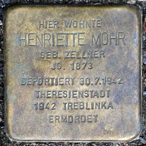 Stolperstein Pestalozzistrae 10 #1