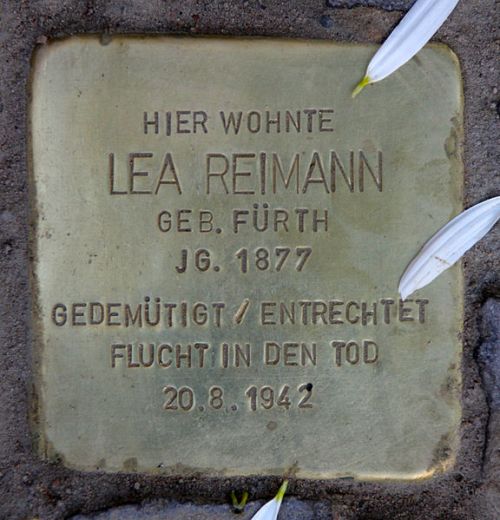 Stolpersteine Emser Straße 16 #5