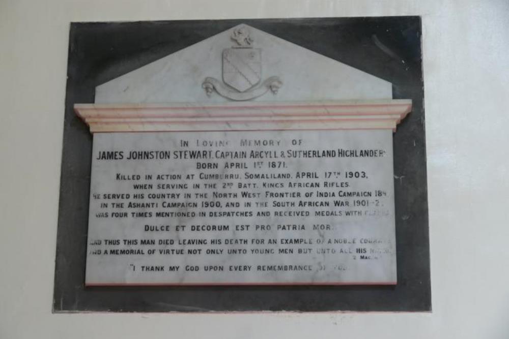 Memorials Glasserton Church