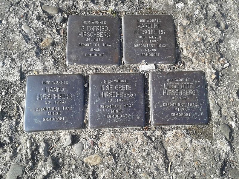 Stumbling Stones Maibergstraße 27