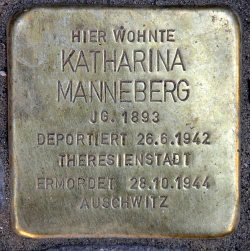 Stumbling Stones Markgraf-Albrecht-Straße 5 #3