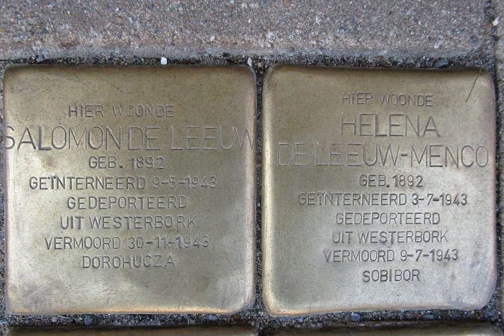 Stolpersteine Lekstraat 75 #2