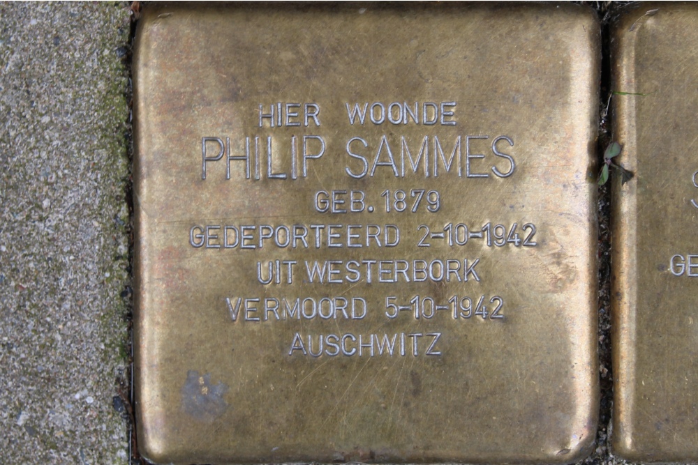 Stolpersteine Tilanusstraat 268 #2
