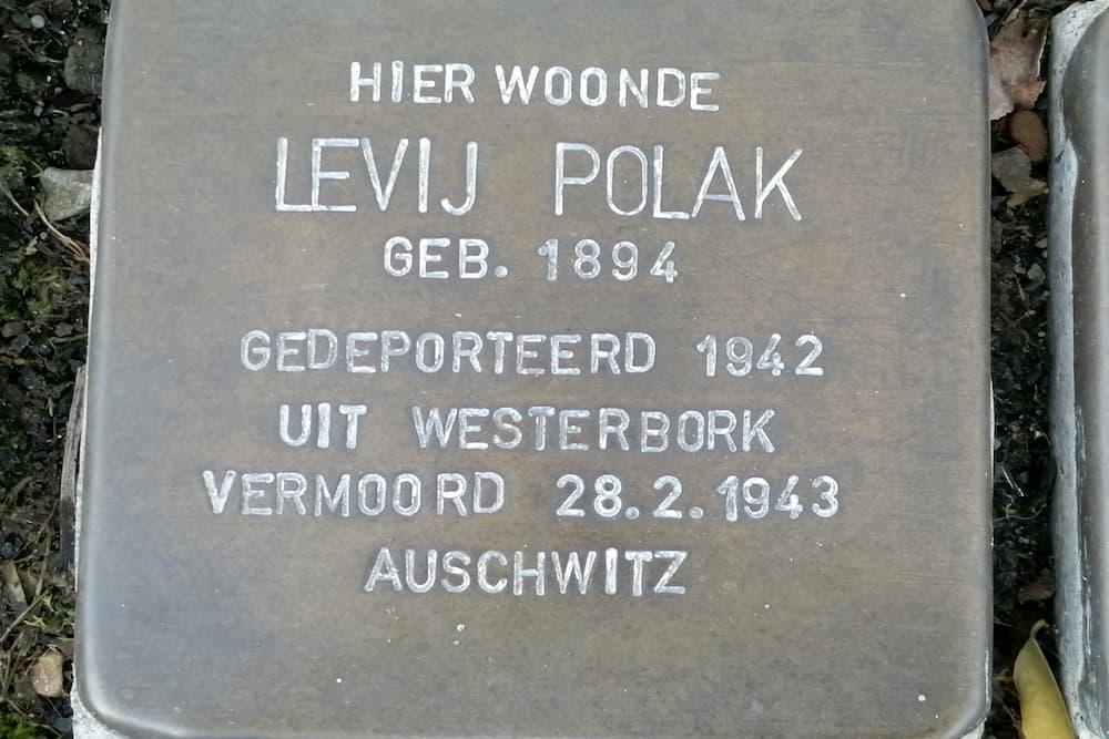 Stolpersteine Zandpad 170 #2