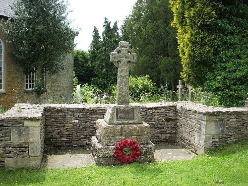 Oorlogsmonument Chedworth #1