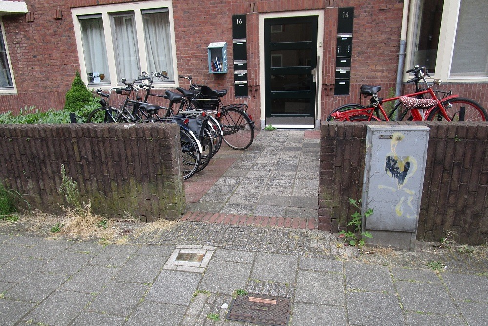 Stolpersteine Cornelis Springerstraat 16-I #4