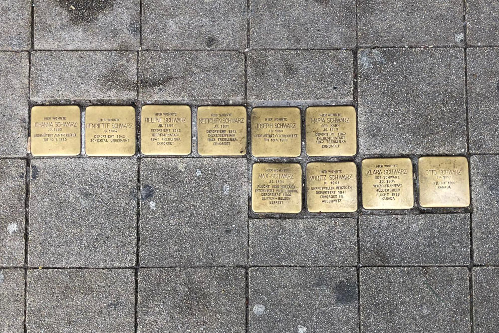 Stolpersteine Apfelstrae 31/33