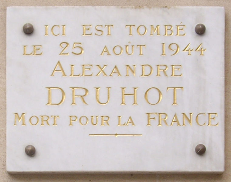 Memorial Alexandre Druhot #1