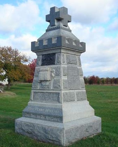 Monument 119th Pennsylvania Volunteer Infantry Regiment