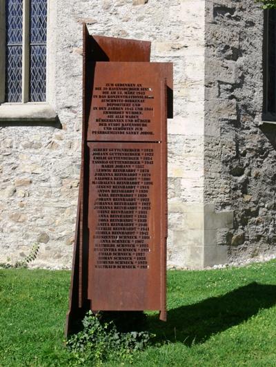 Memorial Sinti from Ravensberg #1