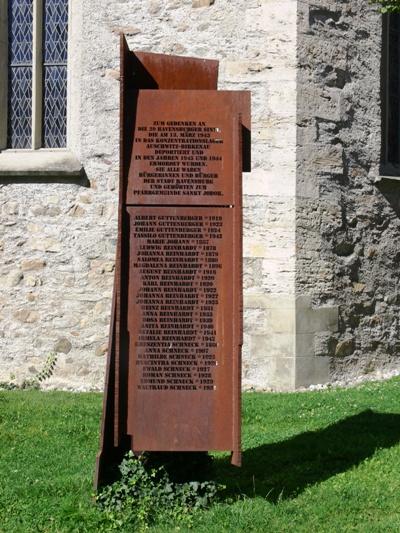 Memorial Sinti from Ravensberg