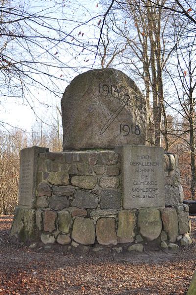 War Memorial Wohldorf-Ohlstedt #1