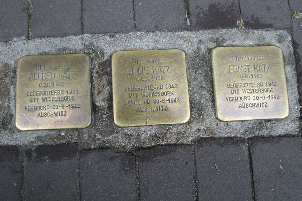 Stolpersteine Hoogstraat 9 #3