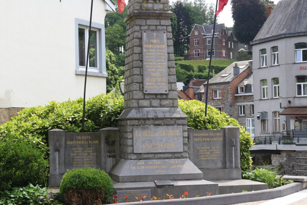 Monument Oorlogsslachtoffers La Roche #2