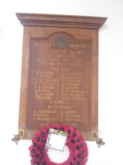 Oorlogsmonument All Saints Church #1