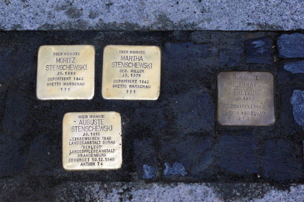 Stumbling Stone Schloßkirchplatz 3 #1
