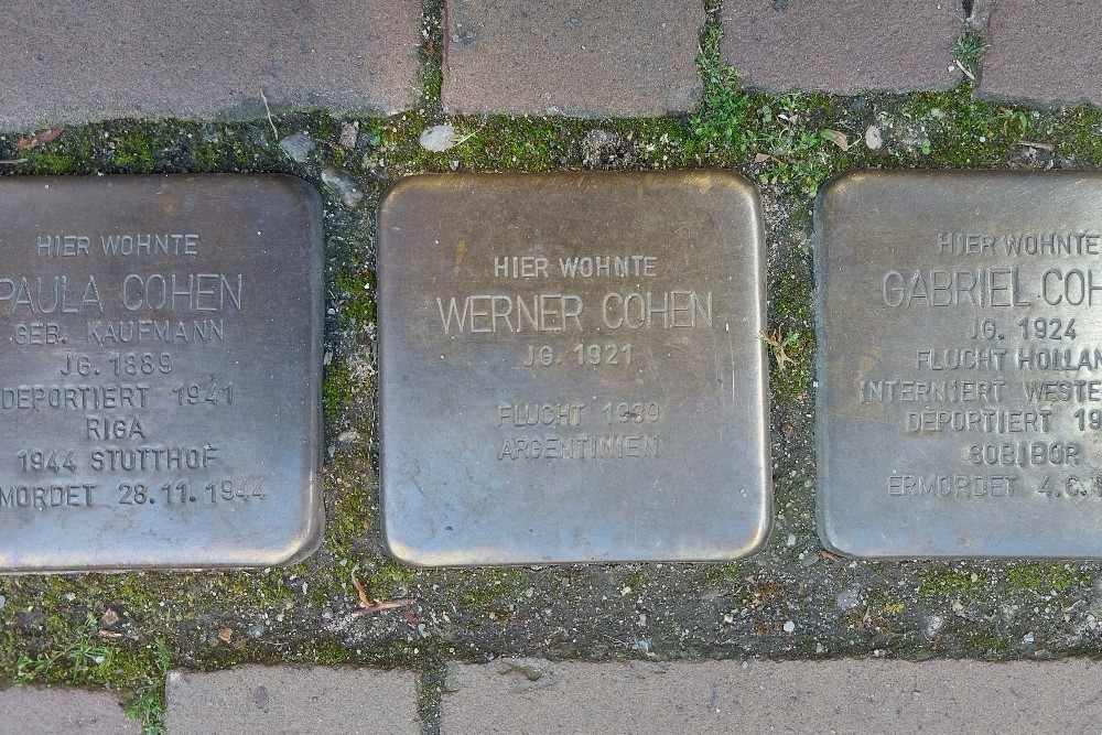 Stolpersteine Kesselstrasse 4