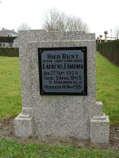 Dutch War Grave Goudswaard #1
