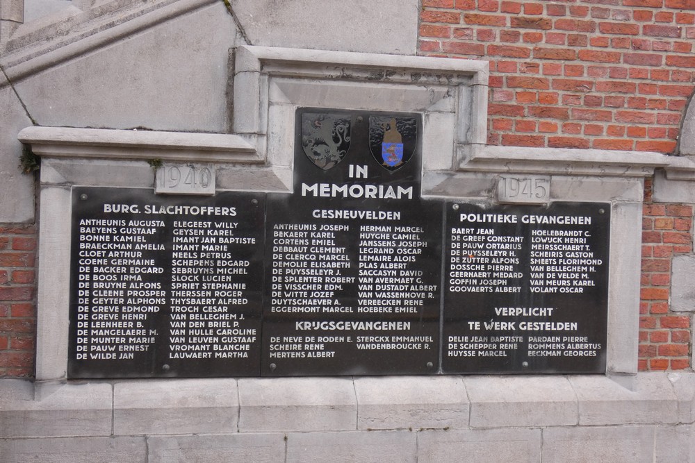 Memorial Second World War Sint-Amandsberg