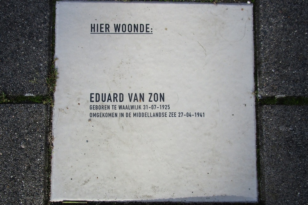 Memorial Stone Krayenhofflaan 1 #1