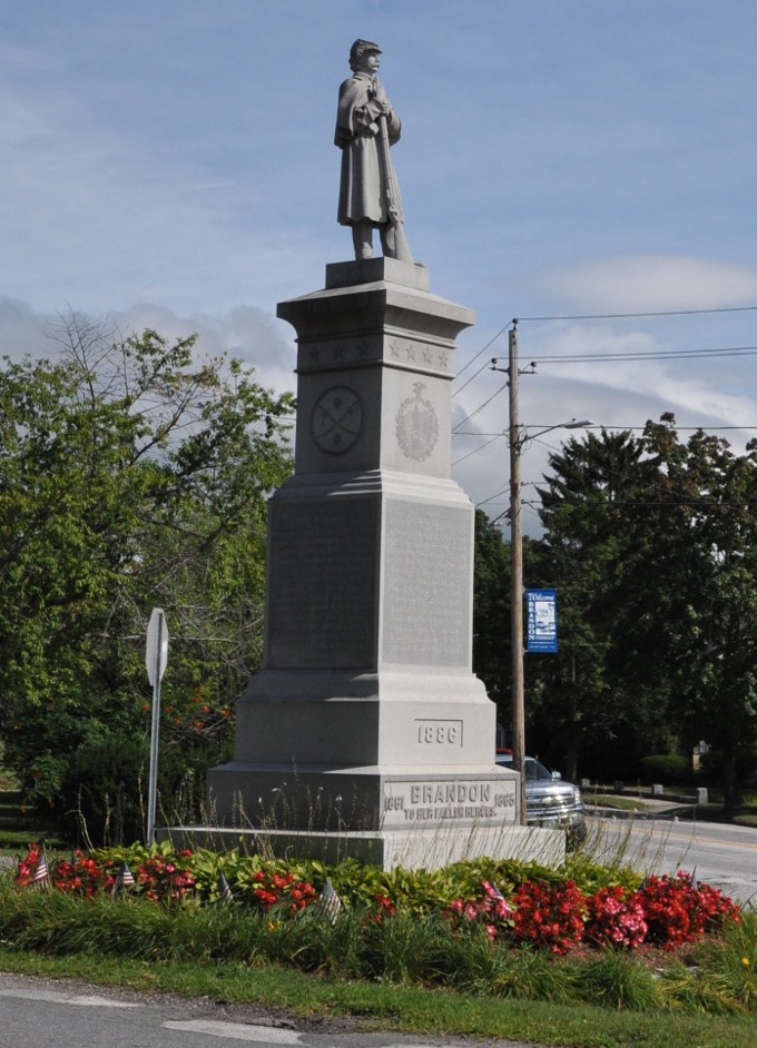 Monument Amerikaanse Burgeroorlog Brandon #1