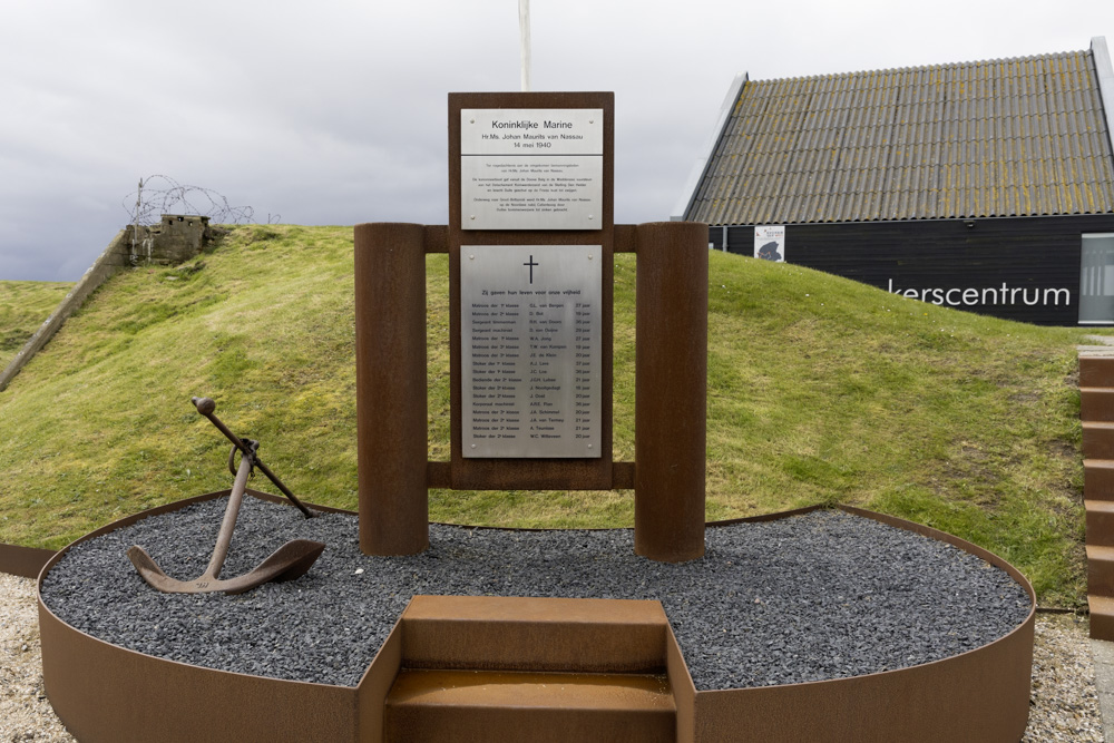 Memorial for those of HMS. Johan Maurits van Nassau fallen in action