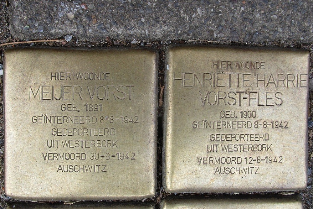 Stolpersteine Diezestraat 10 #2