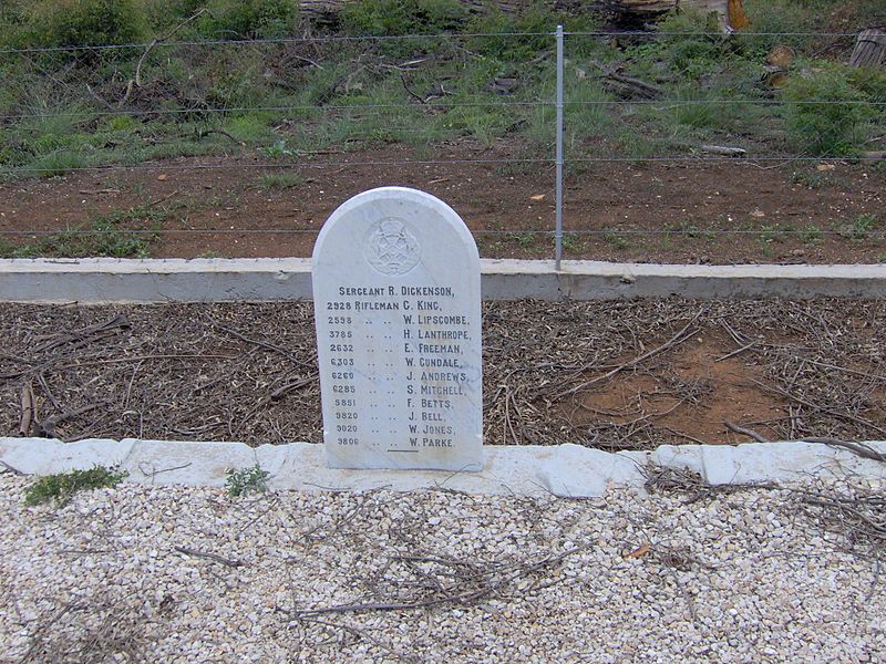 Graves British Soldiers Bergendal