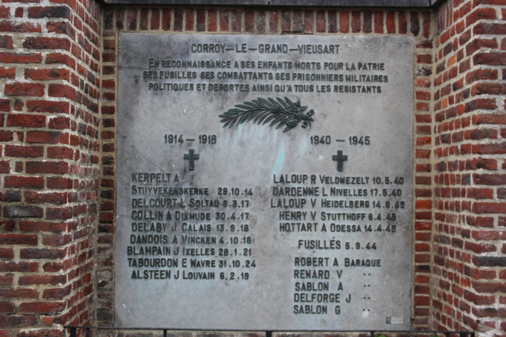 War Memorial Corroy-Le-Grand #2