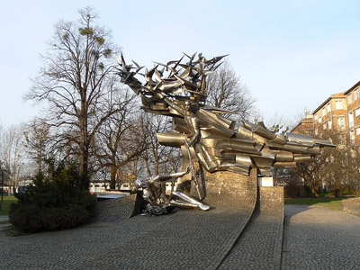 Monument Verdedigers Postkantoor Gdansk